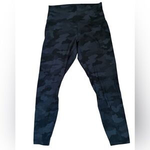 Lululemon Align High-Rise 25” Size 10 Camo Deep Coal Nulu Buttery Soft Leggings